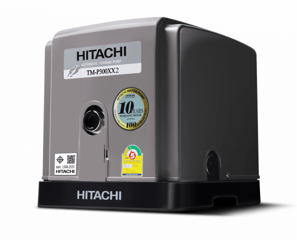 ปั๊มน้ำฮิตาชิ HITACHI แบบเทอร์ไบน์ XX2 300 WATT
