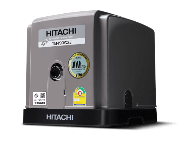 ปั๊มน้ำฮิตาชิ HITACHI แบบเทอร์ไบน์ XX2 200 WATT